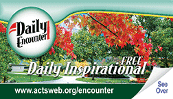 Daily Encounter business witness cards ... an attractive way to share the message of Jesus Christ